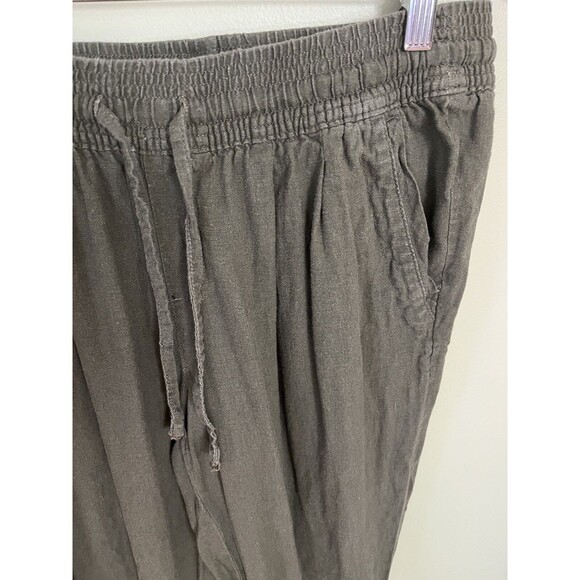 Time and Tru Women's Baggy Casual Jogger Pants Olive Green Size Medium 8-10 - Picture 3 of 6